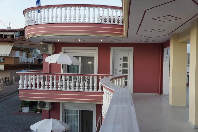 Petros House Aparthotel Sarti Bagian luar foto
